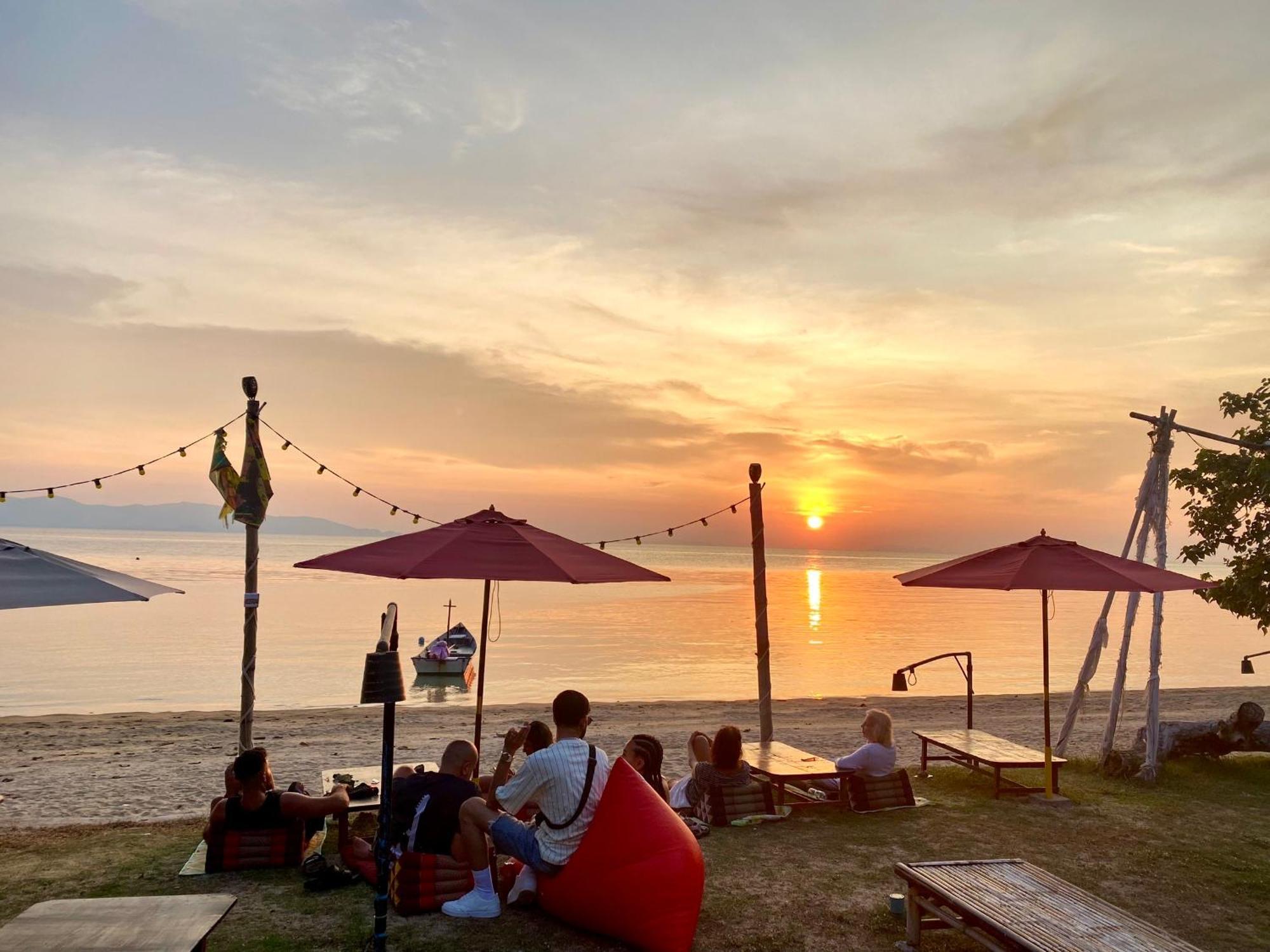 Rainbow Bungalow Haadrin Koh Phangan Hat Rin Buitenkant foto